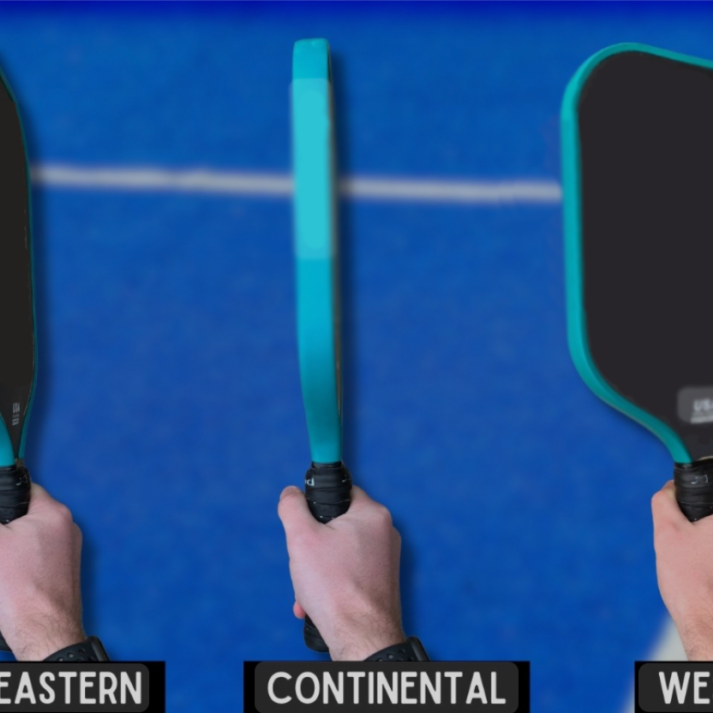 Pickleball Grip, Eastern, Western, Continental